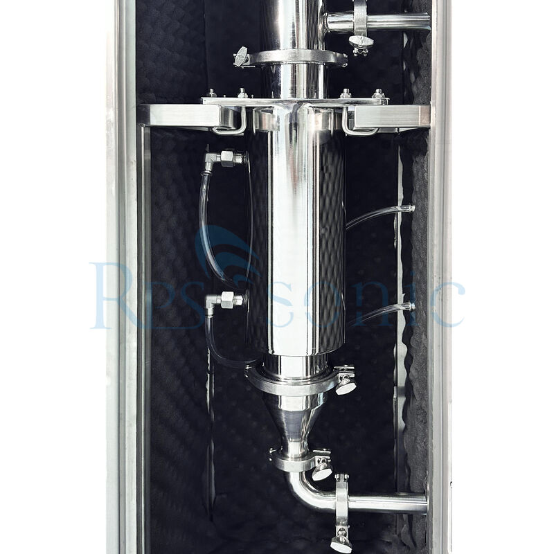 20khz Ultrasonic degassing Equipment for Lithium battery separator slurry with circulation system